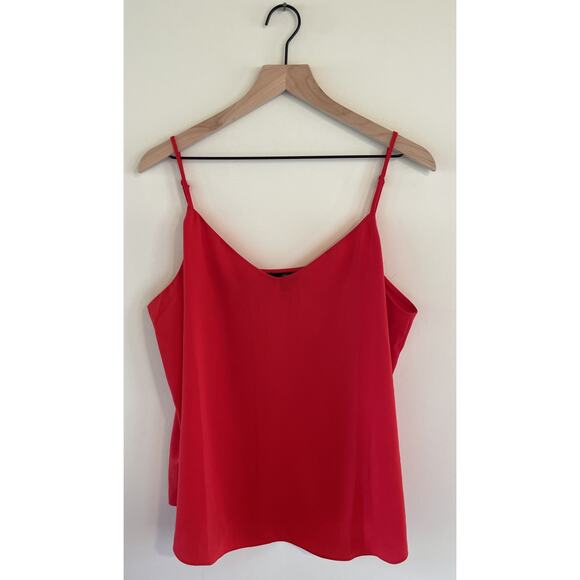 J. Crew Tops - J Crew Red Spaghetti Strap Camisole Womens 16